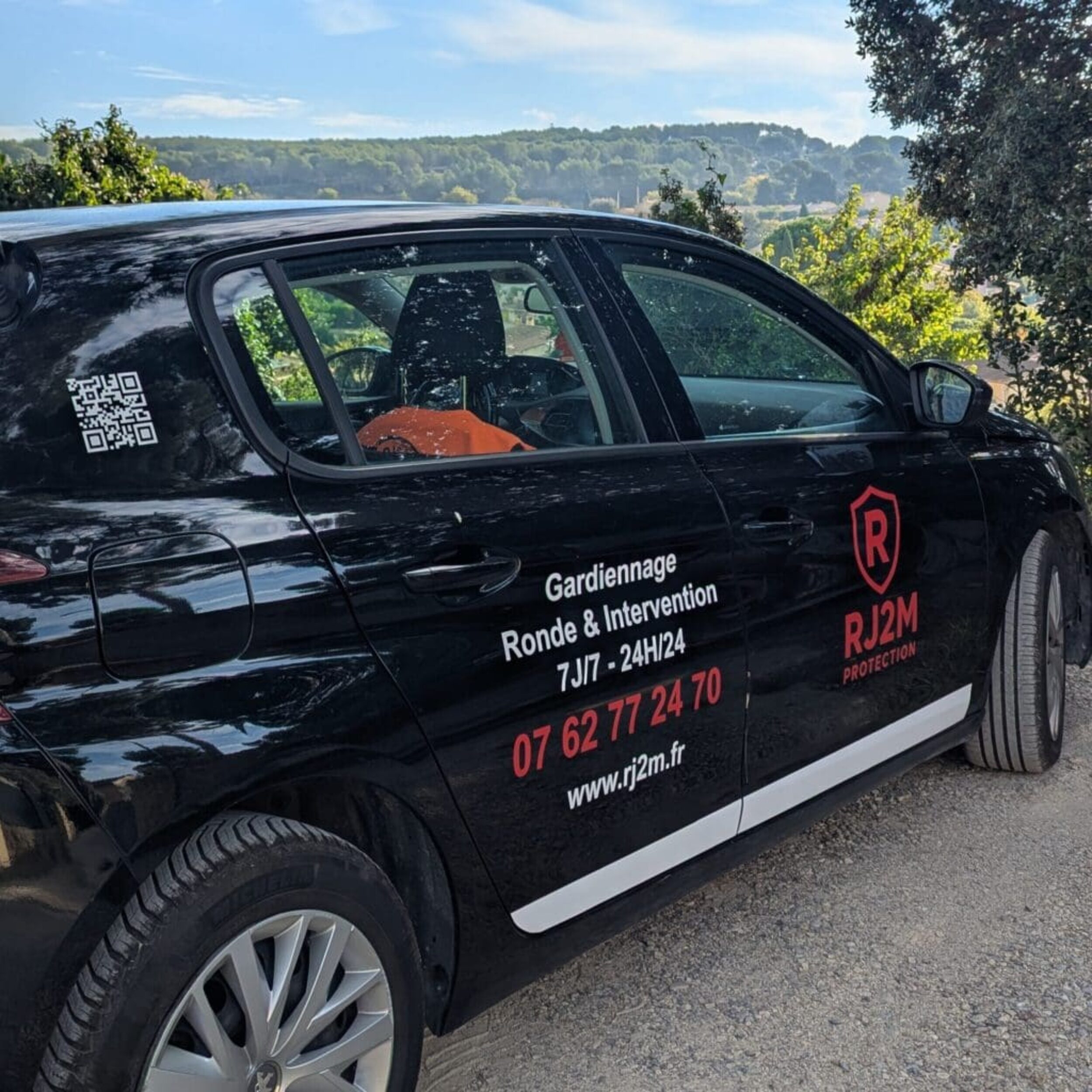 Flocage de véhicule pour RJ2M Protection