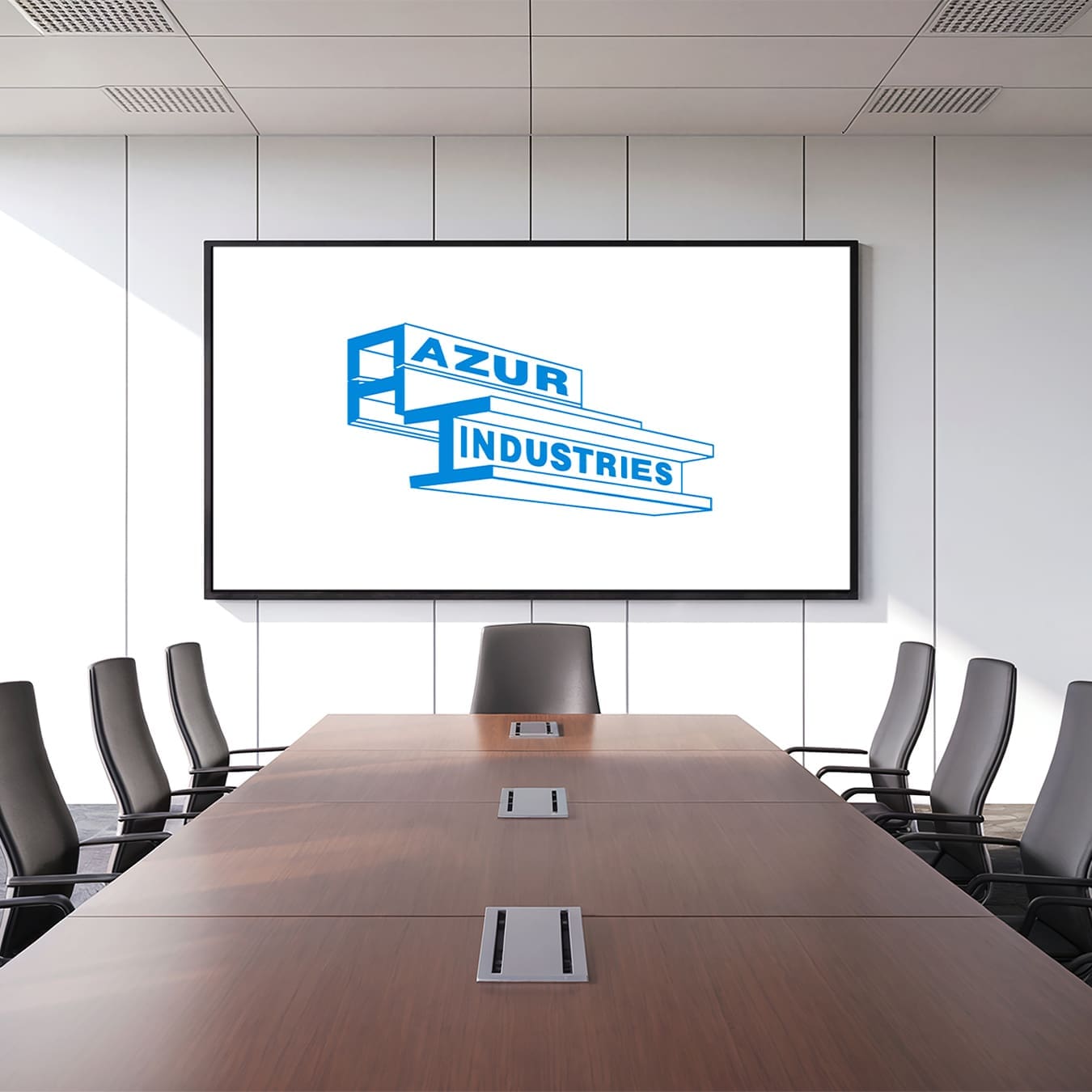 PowerPoint d’entreprise Azur Industries