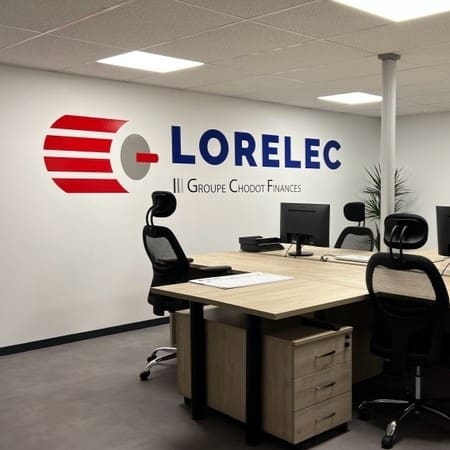 Un autocollant mural personnalisé pour Lorelec