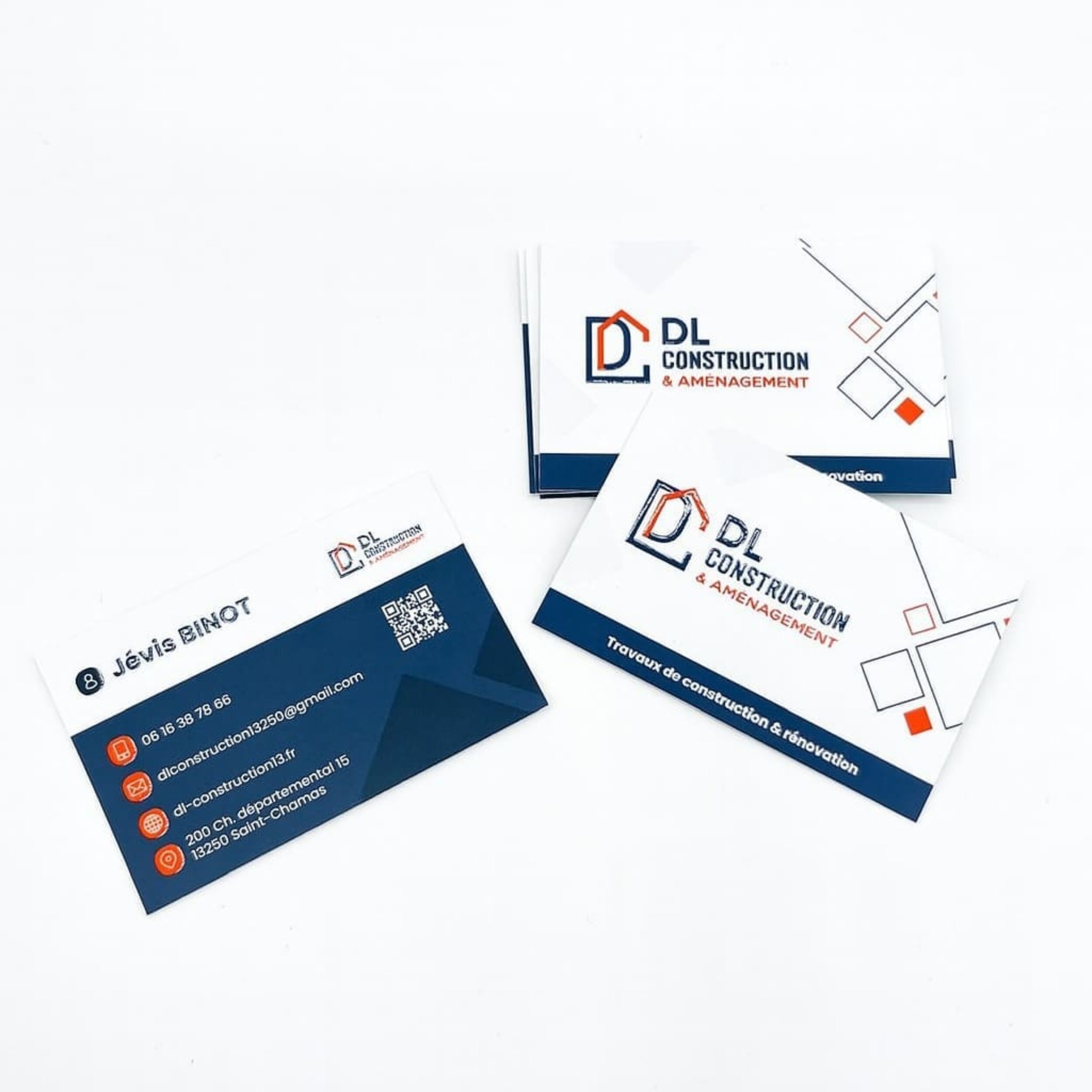 Une carte de visite pour DL Construction & Aménagement